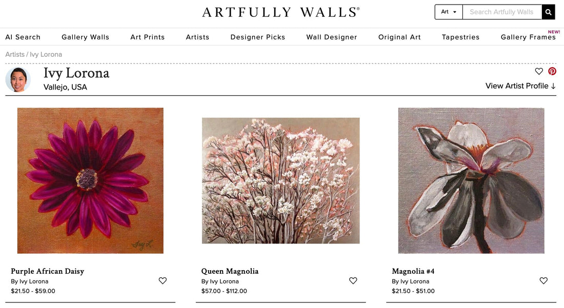 More Fine Art Prints now available at Artfully Walls