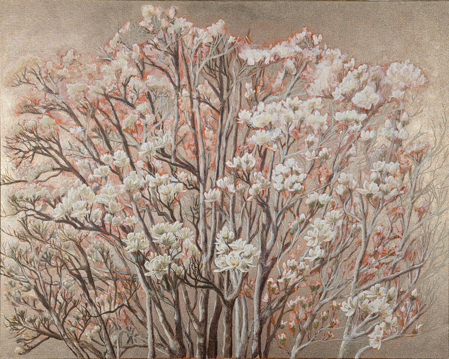 Original Painting – Queen Magnolia, 24 x 30 in.