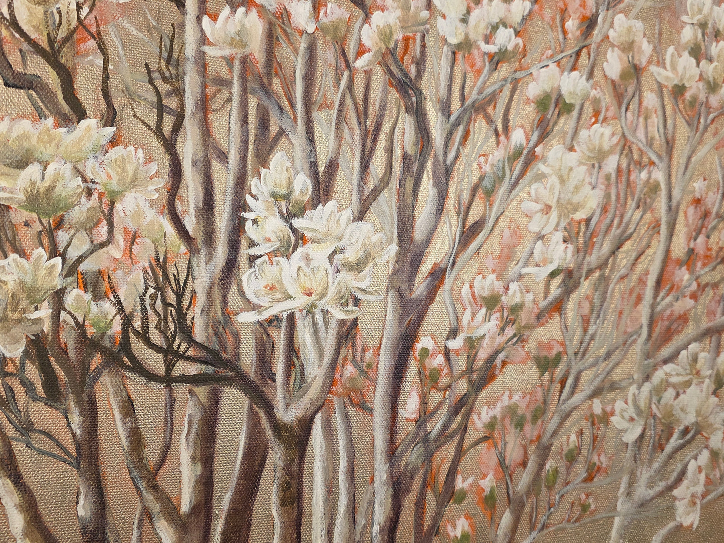 Original Painting – Queen Magnolia, 24 x 30 in.