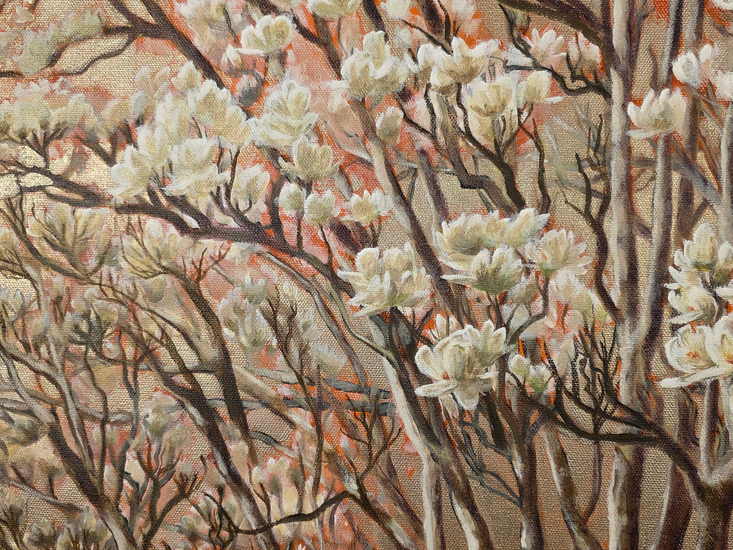 Original Painting – Queen Magnolia, 24 x 30 in.