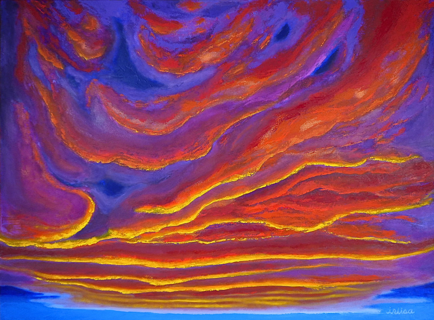 Original Painting – Phoenix Sky, 40 inches x 30 inches