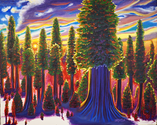 Original Painting – Eternal Ember, 30" x 24"