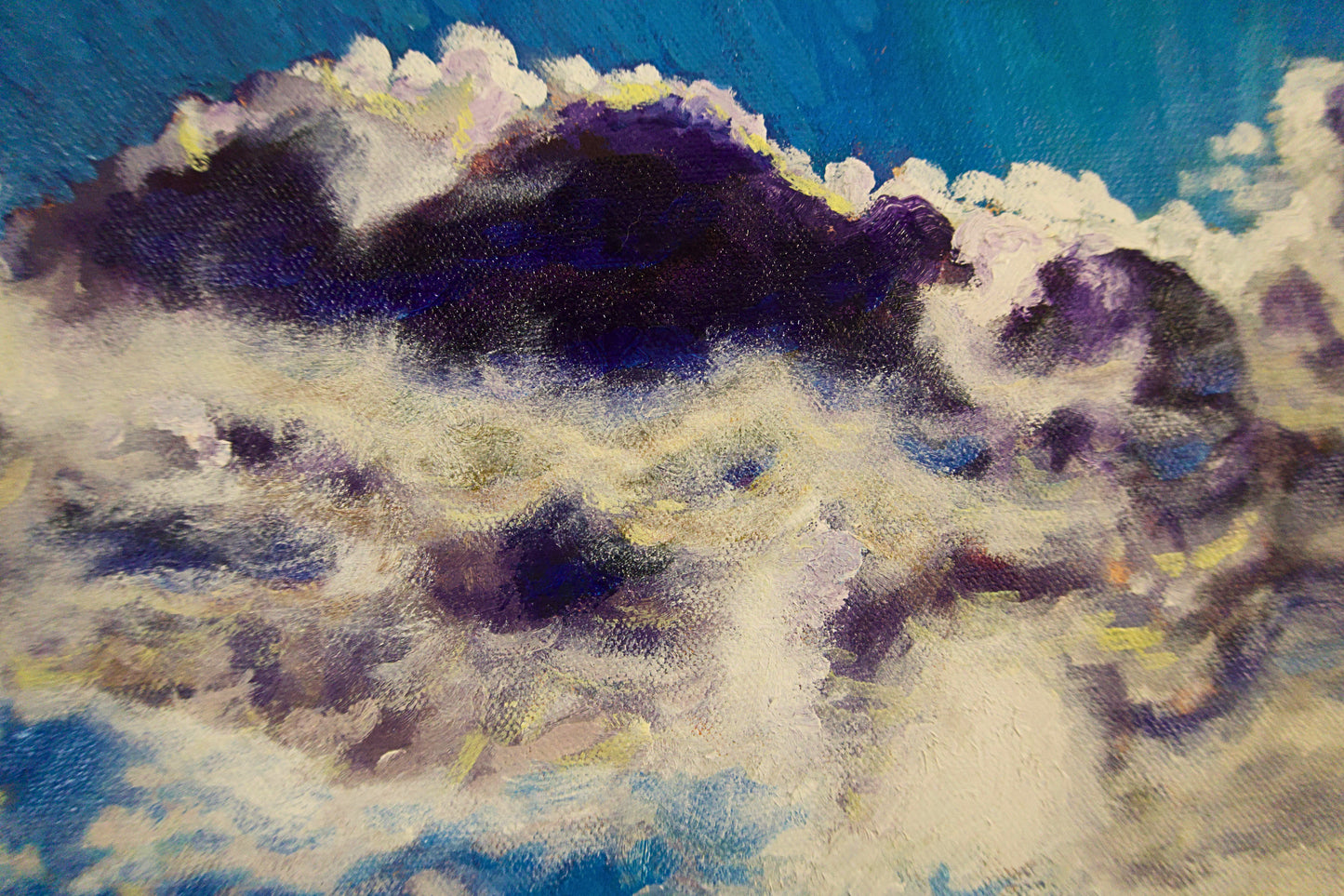 Original Painting – Sunny Clouds, 24 inches x 20 inches